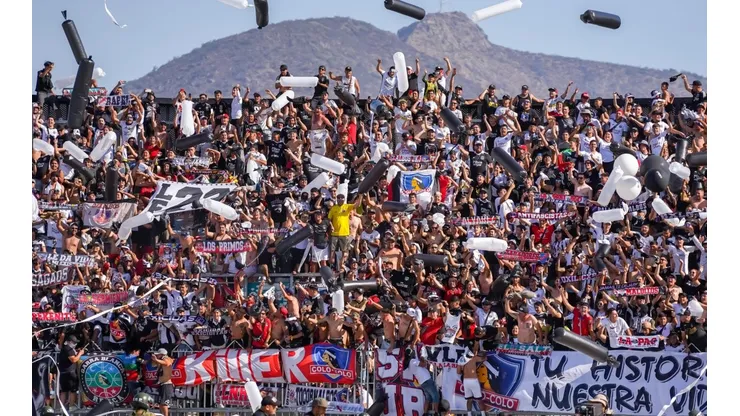 Árbitro consigna incidentes de los hinchas de Colo Colo en Rancagua.