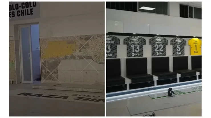 Colo Colo remodeló el camarín del primer equipo