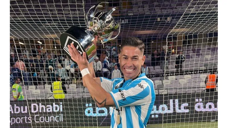 Opazo es Supercampeón en Argentina con Racing Club.