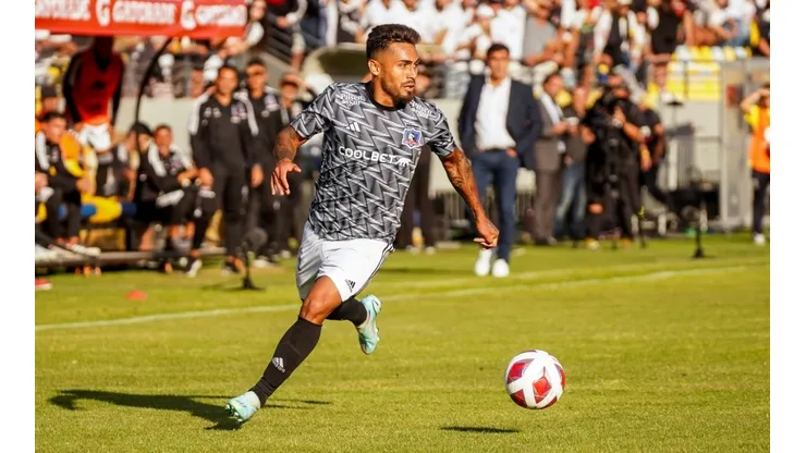 Marcos Bolados jugó como centrodelantero ante Magallanes