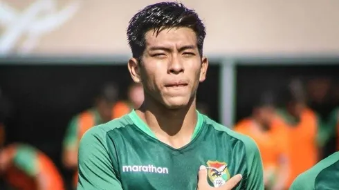 Ervin Vaca, el ex albo en Bolivia.