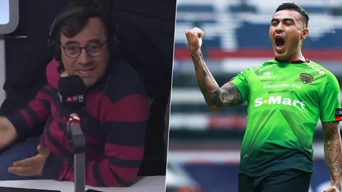 Danilo Díaz le sube el pulgar a Darío Lezcano para reforzar a Colo Colo.