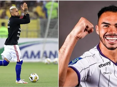 Arturo Vidal festeja la llegada de Gabriel Suazo al Toulouse