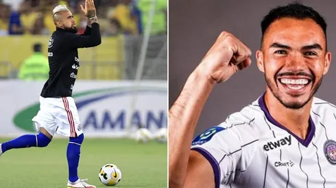 Arturo Vidal reaccionó al arribo de Suazo al fútboleuropeo.