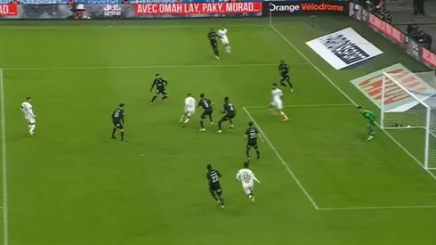 Alexis Sánchez marca el segundo tanto del Olympique de Marsella