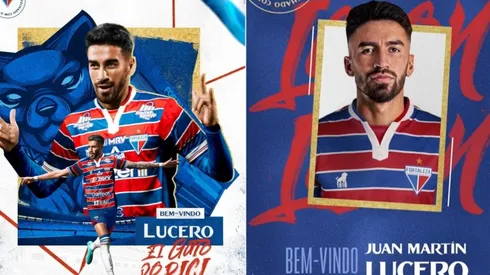 Juan Martín Lucero es oficializado en Fortaleza