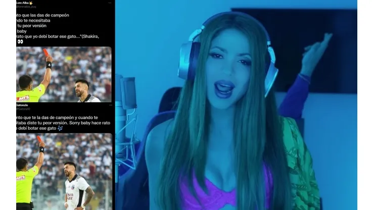 Hinchas de Colo Colo le dedican la nueva canción de Shakira a Juan Martín Lucero
