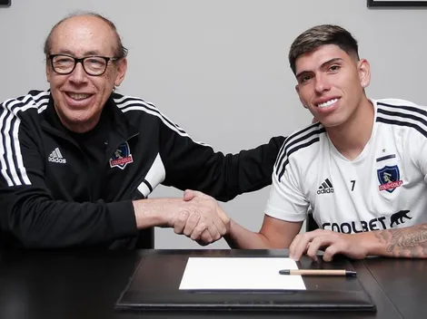Le brillan los ojos a Palacios con su llegada a Colo Colo