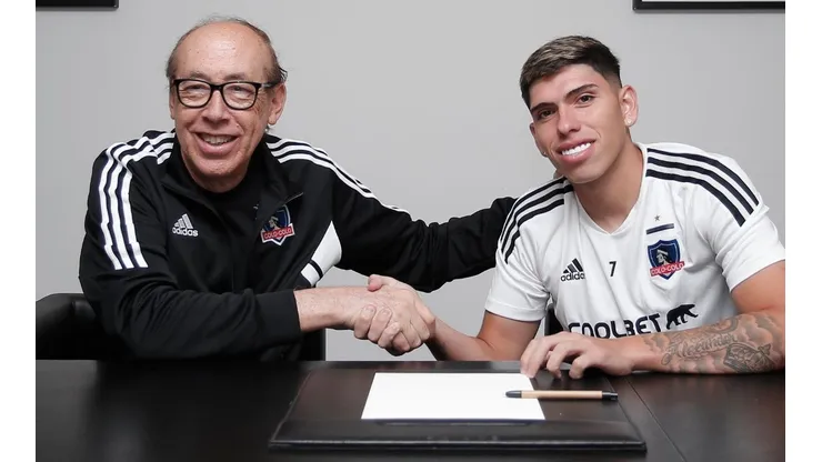 Le brillan los ojos a Palacios con su llegada a Colo Colo.