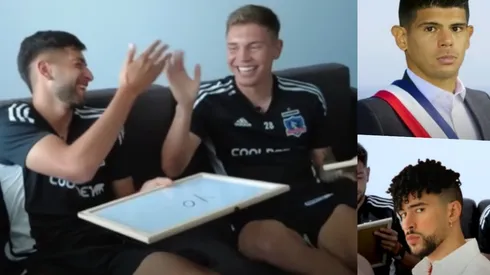 Jeyson Rojas y Lucas Soto se divierten en Colo Colo