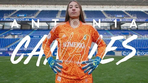 Antonia Canales en Real Oviedo