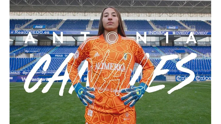 Antonia Canales en Real Oviedo