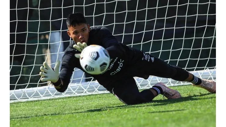 Eduardo Villanueva en la Roja Sub 20