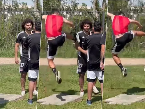 "Tenías un mosquito, hermano": La tremenda broma de Zavala a Falcón