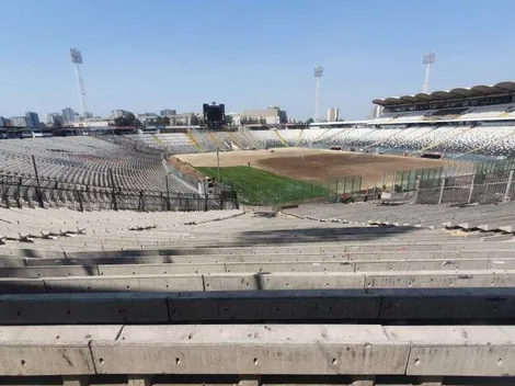 El estadio Monumental comienza su resiembra de pasto