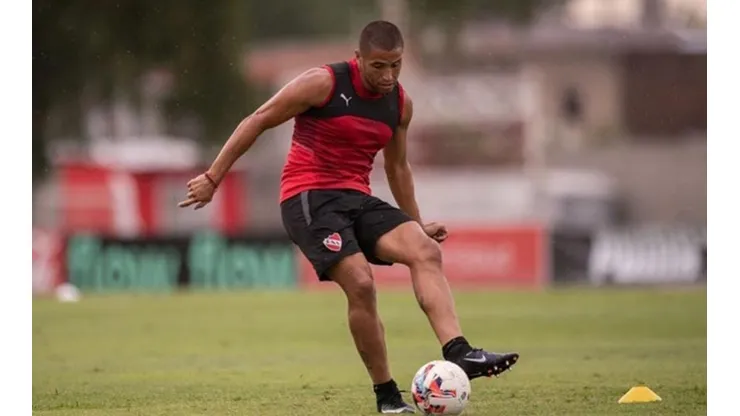 Leandro Benegas es titular en amistoso de Independiente ante Quilmes.