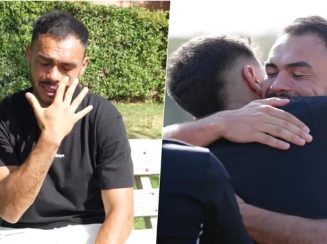 ¡Rompió en llanto! La emotiva despedida de Gabriel Suazo