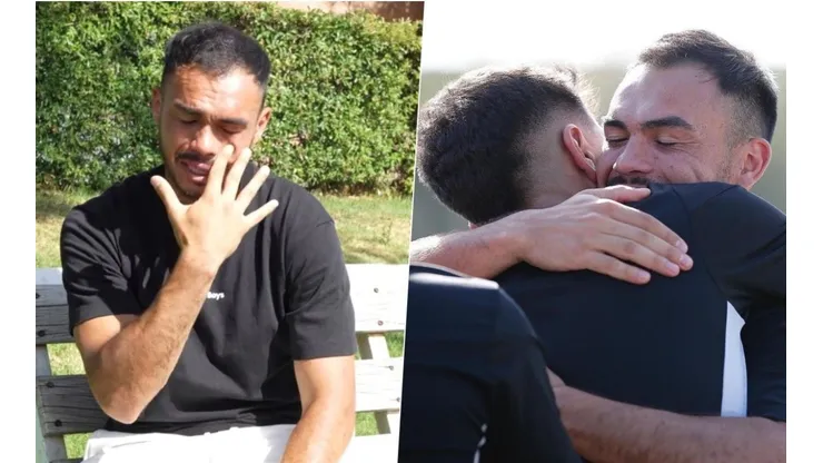 Gabriel Suazo no puede contener las lágrimas en su emotiva despedida de Colo Colo.