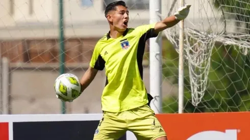 Nicolás Garrido en Colo Colo Sub 17