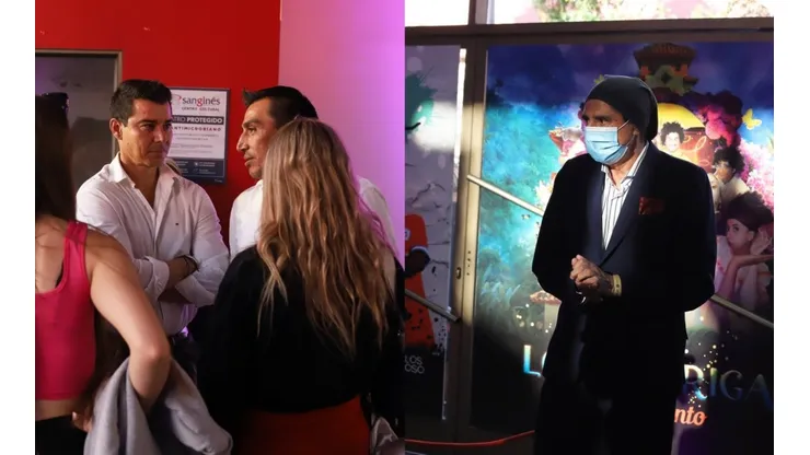 David Henríquez y Lizardo Garrido llegaron a la Avant Premier del documental " A morir por el Colo"