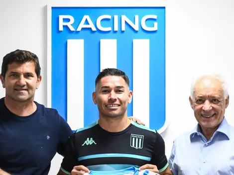 Ahora sí: Racing presente como corresponde a Opazo como refuerzo
