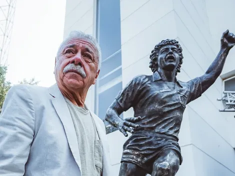 Caszely no para de emocionarse por su estatua