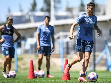 Ninguna foto: así fue la "presentación" de Óscar Opazo en Racing