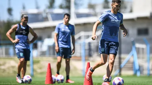 Entrenamiento de Racing