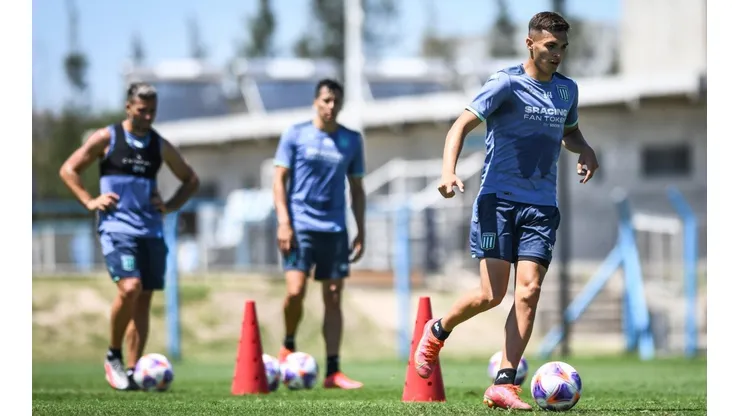 Entrenamiento de Racing