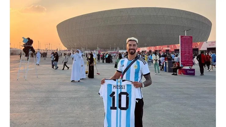 La felicidad de Lucero tras ver a Argentina campeona de Qatar 2022.