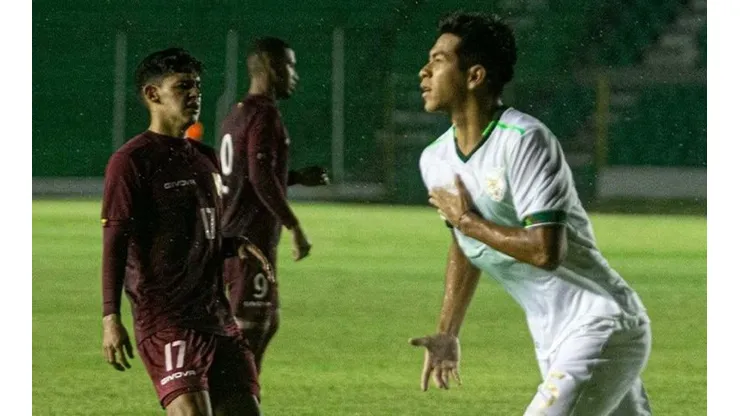 Ervin Vaca en Bolivia Sub 20