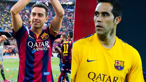 Xavi Hernández se saca el sombrero con Claudio Bravo.