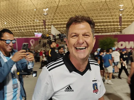 Mosa es sorprendido en Qatar con camiseta de Colo Colo