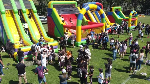 Más de 7 mil hinchas disfrutaron de la navidad colocolina en el Monumental.