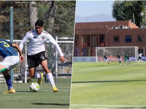 Definición de romper el arco: el golazo de Damián Pizarro en la Final Sub 17