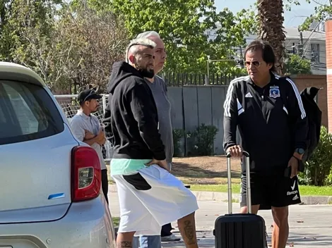 Arturo Vidal y su representante sorprenden en el Monumental