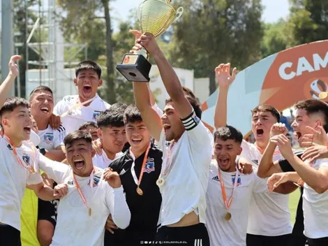 ¡Colo Colo Sub17 campeón del fútbol formativo!