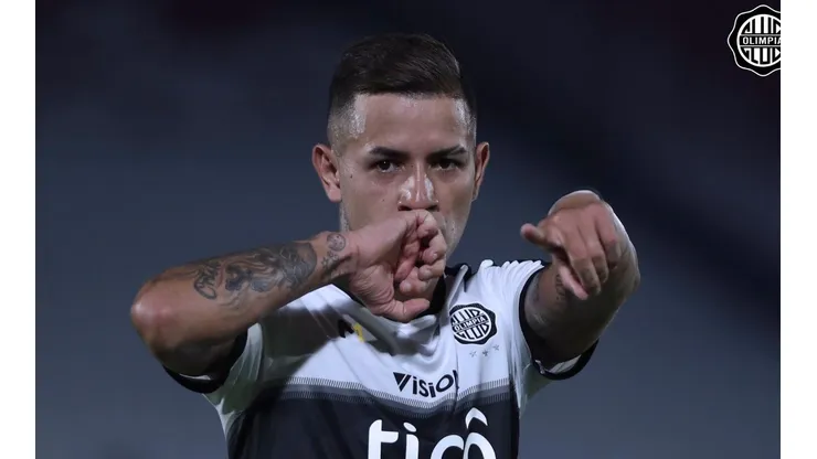 Derlis González en Olimpia