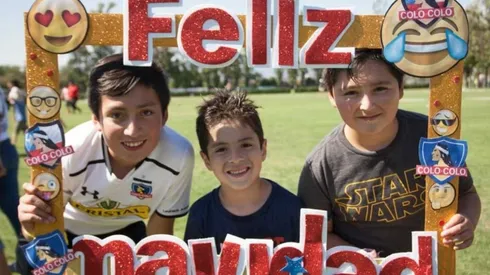 La Navidad Colocolina es un evento abierto a todo público y gratuito.