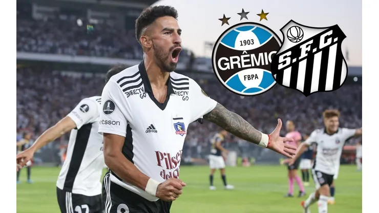 Martín Lucero en órbita de Gremio y Santos
