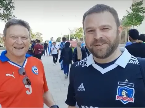 La ilusión de hincha de Colo Colo en Qatar 2022