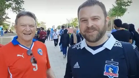Hincha de Colo Colo está presente en Qatar 2022