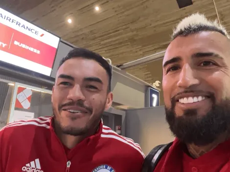 Vidal bromea a Suazo con un futuro cruce en la Libertadores