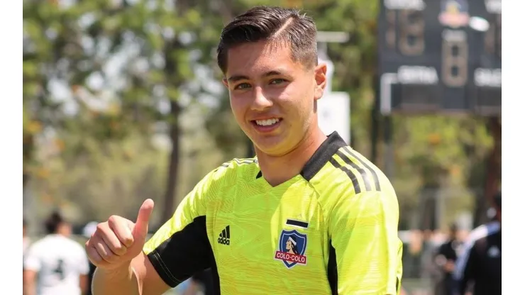 Nico Garrido, figura del triunfo Colo Colo Sub 17