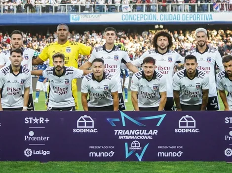 ¡Formación de Colo Colo ante el Real Betis!