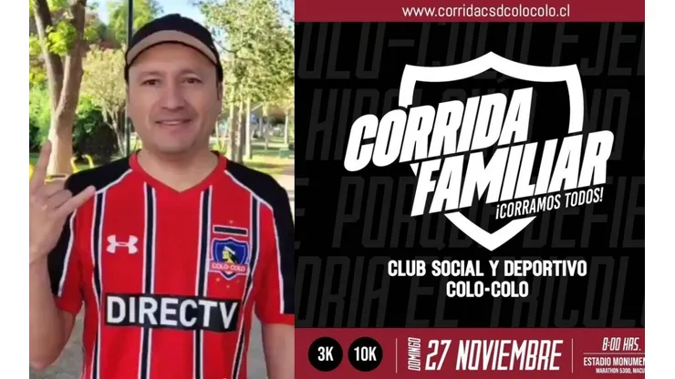 El CSD Colo Colo lanzó la Corrida Familiar e Inclusiva