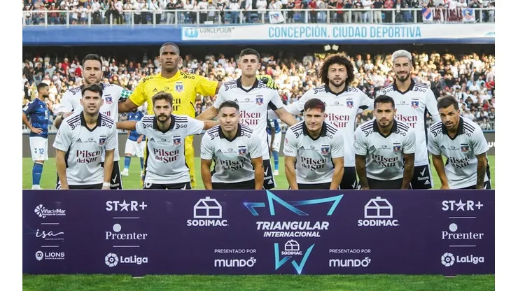 La formación de Colo Colo para enfrentar al Betis en Viña del Mar.