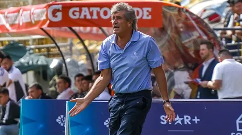 Manuel Pellegrini se fue expulsado en el Betis ante Colo Colo