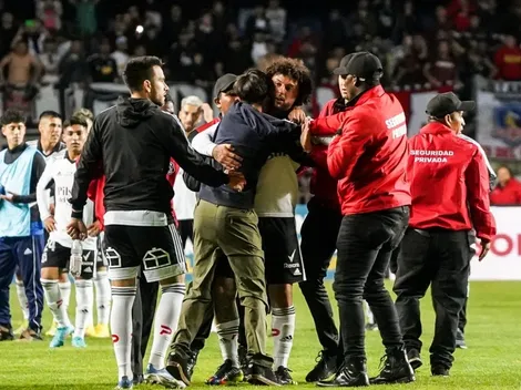El gesto de Falcón con hincha de Colo Colo