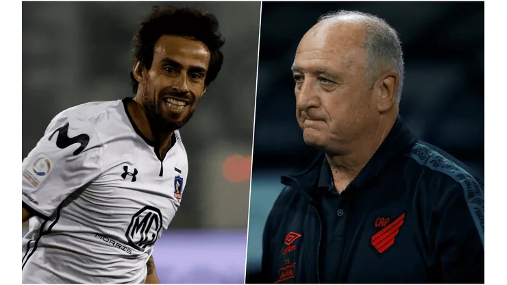 Valdivia despide a Scolari como DT: “Lastima que no dirigiste Colo Colo”.